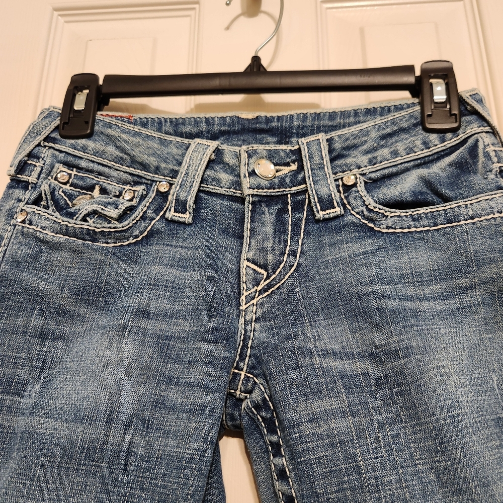⭐️ True Religion Sophie Cuffed Bermuda Shorts Size 25 - Picture 8 of 11